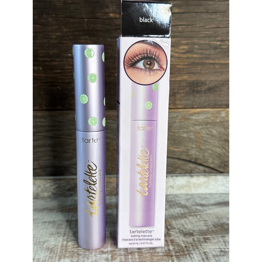 Tarte Tartelette Tubing Mascara Black Full Size New In Box NIB MSRP $28